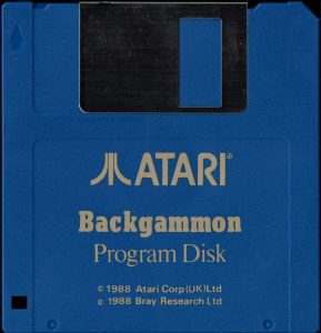 Atari ST Backgammon Disk