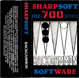 Sharpsoft Backgammon Label